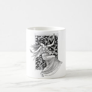 Vintage Woman Dancing Coffee Mugg
