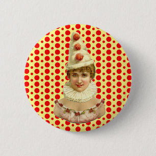 Vintage Woman Pierrot Knapp