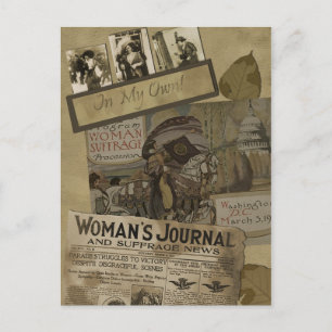 Vintage "Women's Suffrage" vykort