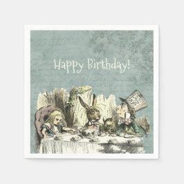 Vintage Wonderland Tea Party Pappersservett