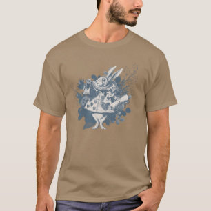 Vintage Wonderland White Rabbit Herald T Shirt