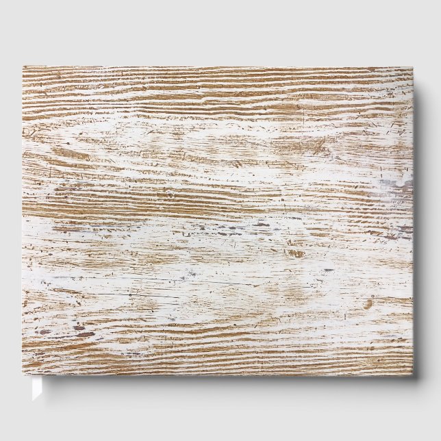 Vintage Wood Gästböcker (Framsida)