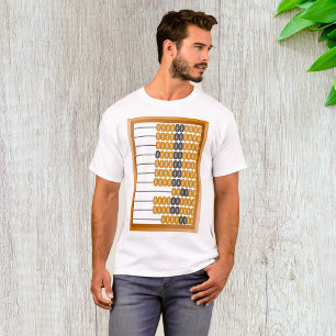 Vintage Wooden Abacus Classic Counting Verktyg T Shirt