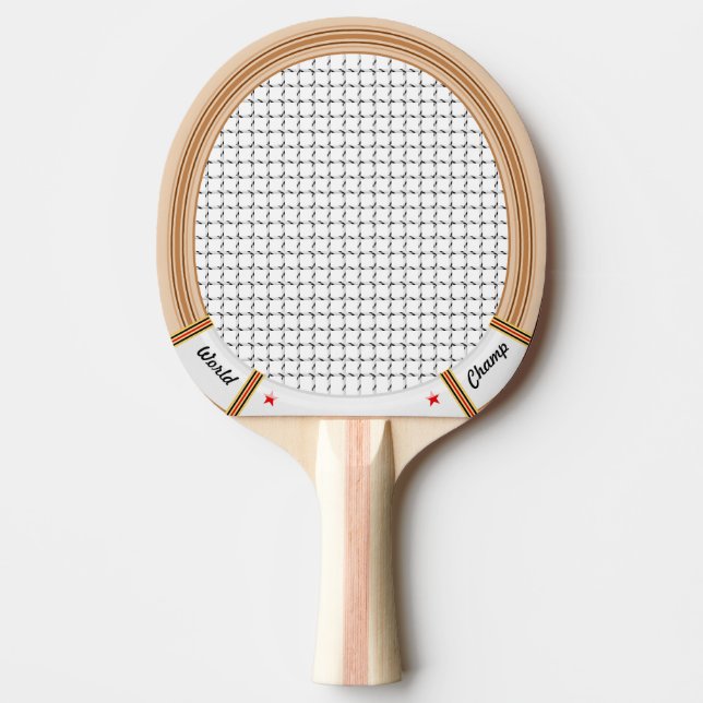 Vintage Wooden Tennis Racket (Framsidan)