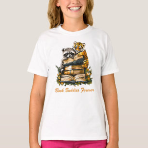 Vintage Woodland Bok Klubb T Shirt