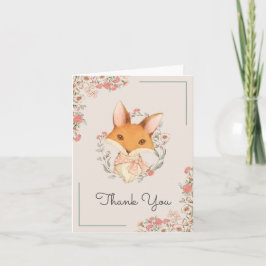 Vintage Woodland Fox Illustration Tack