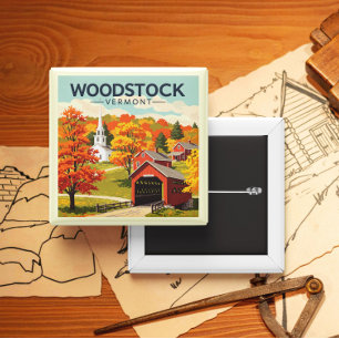 Vintage Woodstock Vermont Knapp