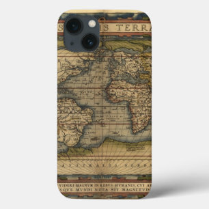 Vintage World Map Atlas Historical