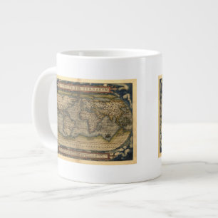 Vintage World Map Atlas Historik Design Jumbo Mugg