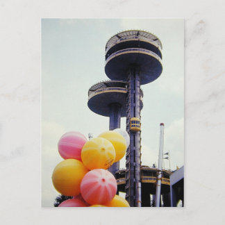 Vintage World's Fair Balloons Vykort