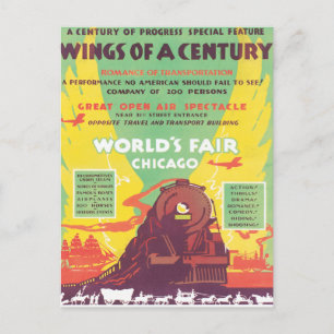 Vintage World's Fair Chicago Vykort