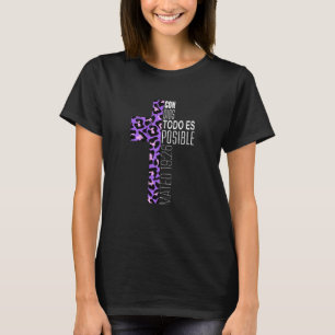 Vintage Worn ser kristen spanska Bible Verse T Shirt