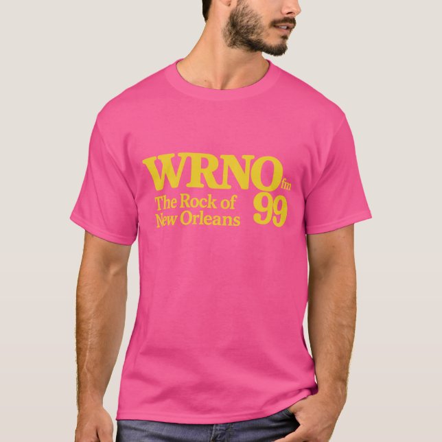 Vintage WRNO T Shirt (Framsida)