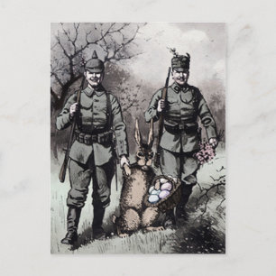 Vintage WW1 Påsk vykort