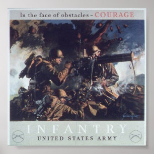 Vintage WW2 Propaganda Poster