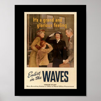Vintage WW2 VINKAR Poster