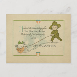 Vintage WWI Era Valentine Vykort