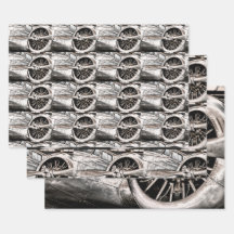 Vintage WWII-era-flygplan