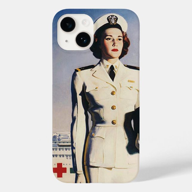 Vintage WWII Navy Nurse (Baksida)