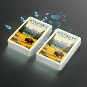 Vintage Wyoming Casinokort