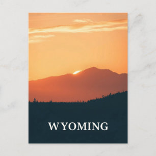 Vintage Wyoming-vykort Vykort