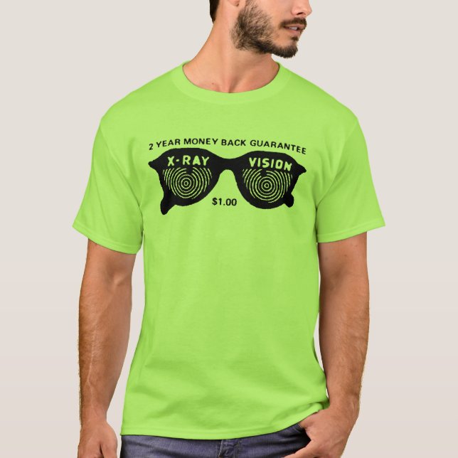 Vintage X-Ray Specs Shirt T-shirt (Framsida)