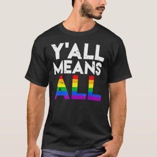 Vintage Y: all Elak Lgbt Rainbow Pride Lesbisk Gay T Shirt
