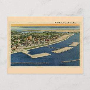 Vintage Yacht Basin, Corpus Christi, Texas Vykort