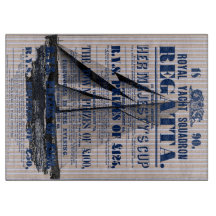 Vintage Yacht Regatta Advertisement