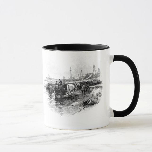 Vintage Yarmouth Norfolk England Mugg (Höger)