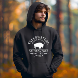 Vintage Yellowstone Nationalpark Hoodie
