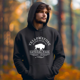 Vintage Yellowstone Nationalpark Hoodie