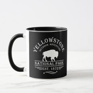 Vintage Yellowstone Nationalpark Mugg