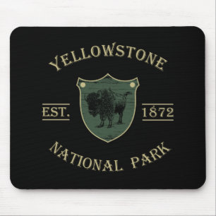 Vintage Yellowstone Nationalpark Musmatta