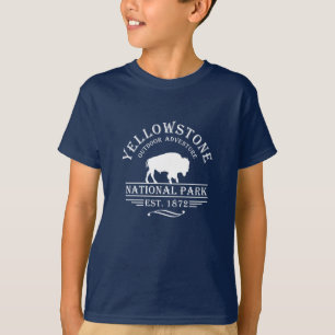 Vintage Yellowstone Nationalpark T Shirt