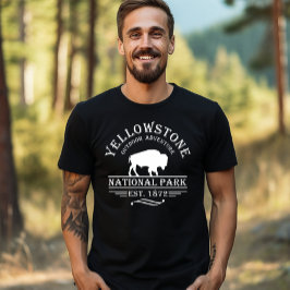 Vintage Yellowstone Nationalpark T Shirt