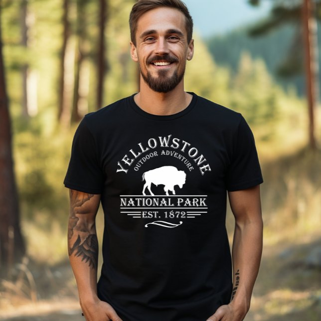 Vintage Yellowstone Nationalpark T Shirt (Skapare uppladdad)