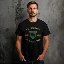 Vintage Yellowstone Nationalpark T Shirt