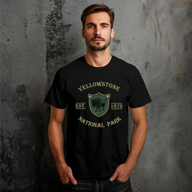 Vintage Yellowstone Nationalpark T Shirt (Skapare uppladdad)