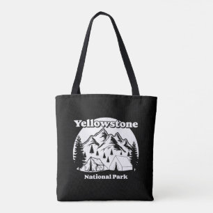 Vintage Yellowstone nationalpark Tygkasse