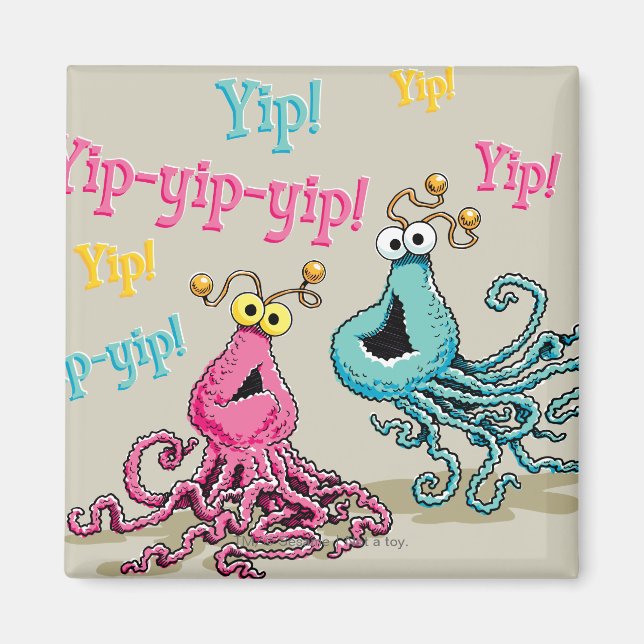 Vintage Yip-Yips Magnet (Framsidan)