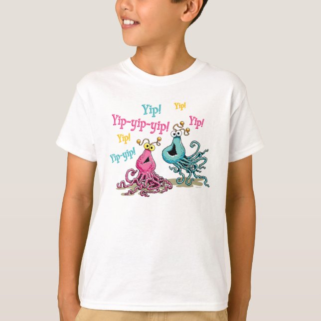 Vintage Yip-Yips Tee Shirt (Framsida)