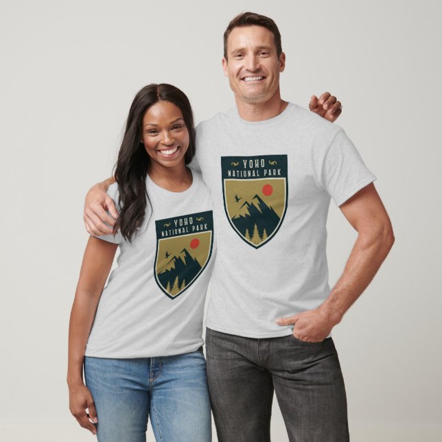 Vintage Yoho nationalpark T Shirt (Unisex)