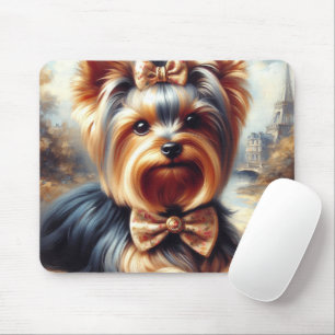 Vintage Yorkshire Terrier Painting Musmatta