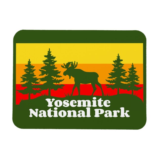 Vintage Yosemite Magnet (Horisontell)