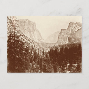 Vintage Yosemite nationalpark Vykort
