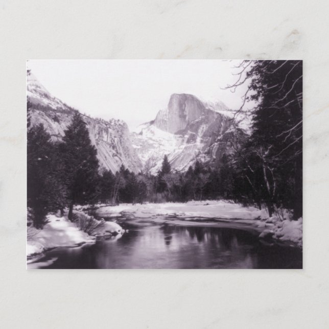 Vintage Yosemite nationalpark Vykort (Framsida)