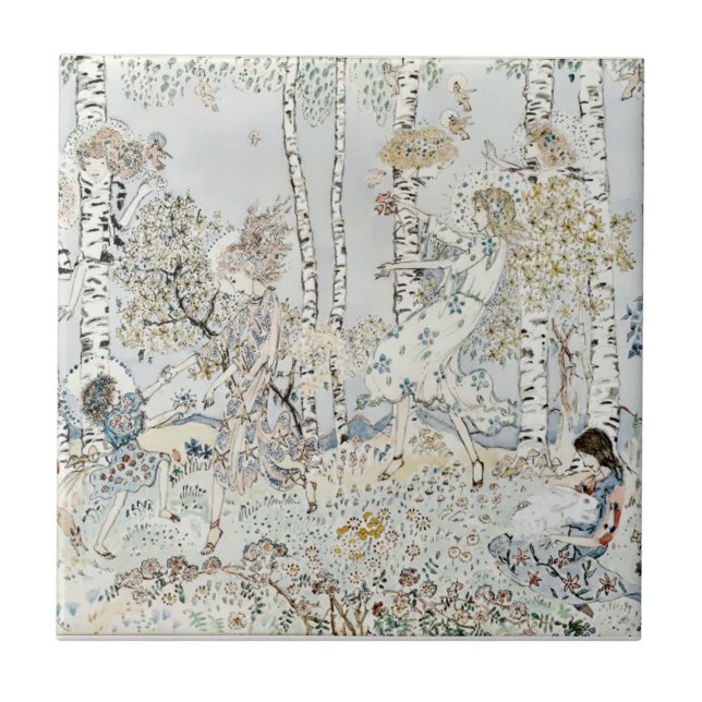 Vintage Youthe av Jessie Marion Kung Kakelplatta (Framsidan)