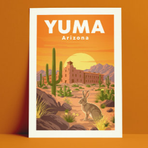 Vintage Yuma Arizona Vykort
