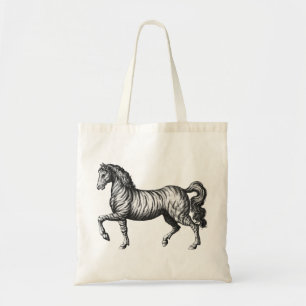 Vintage Zebra Tygkasse